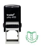 Trodat Printy 4933 Teacher Stamp "I Read In A Group Today" – Self Inking, Green Ink,38x42x89 mm