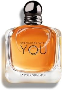 Armani Beauty - Stronger With You - Eau de Toilette - Cologne for Men - Warm Spicy Fragrance - Chestnut, Lavender, Tender Sage, Vanilla Notes - 5.1 Fl Oz