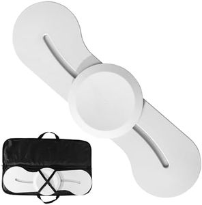 Mobility Transfer Board with Sliding Disk, FSA Eligible, Patient Transfer System for Wheelchair Users, No-Lift Design