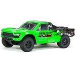 ARRMA RC Truck 1/10 SENTON 4X2 BOOST MEGA 550 Brushed Short Course Truck RTR (Batteries and Charger Not Included), Green, ARA4103V4T1