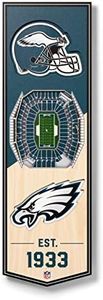 YouTheFan NFL Philadelphia Eagles 3D Stadium 6x19 Banner - Lincoln Financial Field