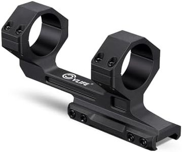 CVLIFE Cantilever Scope Mounts, Lightweight Dual Ring Rifle Scope Mount Offset Cantilever Scope Mount for Picatinny