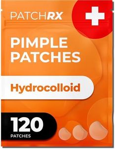KEYCONCEPTS Acne Patches (120 Count) with Tea Tree Oil, Hydrocolloid Pimple Patches for Face - Zit Patch Acne Dots - Cystic Acne Patches Treatment - Pimple Patch with 3 Size Acne Stickers