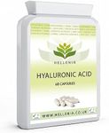 Hyaluronic Acid 100mg | Supports Healthy Connective Tissue and Joints | Natural Moisturiser for Radiant Skin | 60 Capsules | Vegan Friendly
