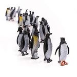 THE TWIDDLERS - 48 Mini Penguin Figures, Arctic Animal Set - Perfect for Tiny Zoo Snow Globes, Winter Birthday Party Gift Toys, Bag Fillers