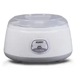 AGARO Classic Portable Yogurt Maker, 1.2L Capacity, Electric, Automatic, Grey and White.