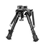 DONGKER Tactical Bipod,Quick Release Bipod Extendable 6-9 inch w/Sling Mount & Adapter