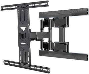 TECVITY - P6 Full Motion Cantilever Wall Mount for 40” to 80” LED TV, 45.5 Kg Load Capacity.