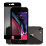 Dashmesh Shopping® Privacy Tempered Glass for Iphone 7 | Iphone 8 | SE2 with Edge to Edge Coverage Anti Spy Screen Protector and Easy Installation kit (Pack Of 1)