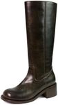 VBDB Dark Brown Campus Boots for Wo