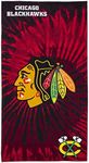 The Northwest Company 1NHL/72006/0004/RET: 30X60 Beach Towel Psychedelic - Blackhawks