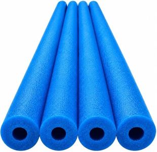 Xieyiwei Foam Noodles 35” x 2.5”, Hollow Tube, Multi-Purpose Pool Noodles for DIY Crafts, Pipe Insulation, Pool, Beach & More, Durable Foam Tubes 4 Pack