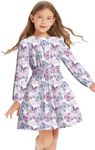 tiny sugar Girls Floral Smocked Wai