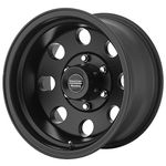 American Racing Custom Wheels AR172 Baja Satin Black Wheel (17x8/6x139.7mm, 0mm offset)