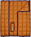 Horizon Hound GR-20 Down Camping Blanket - Outdoor Travel Quilt, Orange | Insulated, Lightweight & Warm Gear for Sleep, Camping, Stadium, Hiking & Festivals | Water Resistant, Packable & Compact