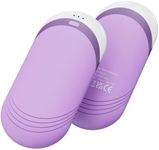 Karecel Thermally Conductive Silicone Hand Warmers Rechargeable 2 Pack, Double-Sided Heating Electric Hand Warmer, Ultra-Thin & Shockproof Heated Hand Warmer, Fits in Gloves & Pockets, Men Women Gifts