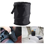 Car Trash Can, Collapsible Pop-up Bag with Waste Basket Rubbish Bin（1 Packs）