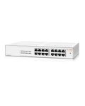 HPE Networking Instant On Switch Series 1430 16-Port Gb Unmanaged Layer 2 Ethernet Switch | 16x 1G | Fan-Less | US Cord (R8R47A#ABA)