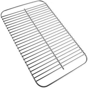 EasiBBQ 80631 Stainless Steel Grill Grate for Weber Go-Anywhere Charcoal and Gas Grill, Replaces 70211, 3634, 67195, 16" x 10"