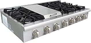 Thor 48 Inch Professional Gas Rangetop in Stainless Steel