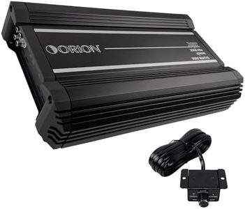 Orion XTR Series XTR3500.1DZ High Power Monoblock Class-D Car Amplifier - 3500W RMS, 1-Ohm Stable, Low-Pass Crossover, Bass Boost Control, MOSFET Power Supply, Bass Knob Included, Made in Korea