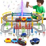 Electric Train Set for Kids Ages 4-