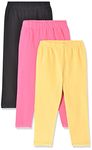 MAX Girl's Regular Leggings (M21CLGAMZ4AMULTI_Multi 1_5 6 Years)