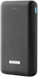 URBN 20000mAh 35W Turbo Fast Charging Power Bank | Dual Output | PD + QC Compatible | Two-Way Fast Charge | Pass-Through Charging | for MacBook Air, iPhone, Samsung, Android & More (Black)