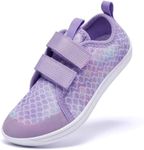 WOWXSWL Water Shoes for Toddler Boy Girl Barefoot Minimalist Wide Toe The First Walking Pool Beach Splay Naturally Summer Essentials Shoe, Purple, 10.5 Wide Toddler