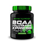 Scitec Nutrition BCAA + Glutamine Xpress – Essential Amino Acid Blend – with 5g 2:1:1 BCAAs – 5g Glutamine – Fortified with Taurine, 600 g, Mojito