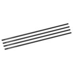 uxcell 4Pcs Carbon Fiber Tubes 6 x 8 x 420mm Plain Weave Glossy Surface Rod 3K Roll Wrapped Carbon Round Tubing for RC Airplane Quadcopter Multicopter