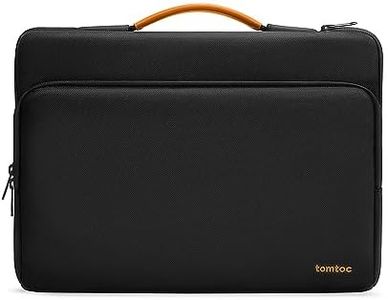 tomtoc 360 Protective Laptop Carrying Case for 14-inch MacBook Pro M4/M3/M2/M1 Pro/Max 2024-2021, 12.9-13 Inch iPad Pro/Air, Water-Resistant MacBook Accessory Bag Sleeve