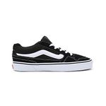 Vans Men's Caldrone Sneaker, Suede Mesh Black White, 12 UK