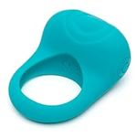 Lovehoney Ignite Vibrating Penis Ring - Stretchy Silicone Cock Ring - Beginner Friendly 20 Function Cock Ring for Couples Sex - Rechargeable - Waterproof - Turquoise