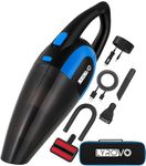 Lyrovo LY3301 2 in 1 Wireless Car Vacuum Cleaner with Pet Hair Brush (1L / Blue / 1 Pieces)