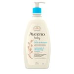 Aveeno Baby Body Wash and Shampoo, Paraben Free, Tear-Free and Soap Free, 532ML