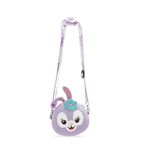 PALAY® Purse For girls, Mini Adorable Stella-Lou Silicone Sling Shoulder Bag For Girls: Durable, Adjustable Strap, Vibrant Purple Kids Cartoon Handbag For Keys, Coins, Snacks - Perfect Girl Gift