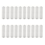 DIANN 20pcs AAA to AA Converter AAA to AA Battery Adapter AAA to AA Battery Converter Holder AAA to AA Adapter