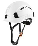 GREEN DEVIL Safety Helmet Hard Hat Adjustable Lightweight Vented ABS Work Helmet for Men and Women 6-Point Suspension ANSI Z89.1 Approved Ideal for Industrial & Construction