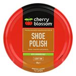 Cherry Blossom Shoe Polish Light Tan 40g, Brown