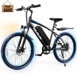 VARUN Electric Bike - Ebikes for Adults 350W 20MPH Commuter Ebike with 36V Removable Battery, 24'' Electric Mountain Bike with Front Fork Suspension and Dual Disc Brakes