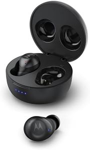 Motorola Sound Moto Buds 270 ANC - Wireless in-Ear Headphones - Bluetooth - 18 Hours - Active Noise Cancellation - Water and Sweatproof - Black