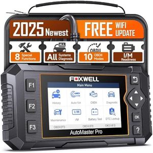2025 FOXWELL NT624 Elite All System Scan Tool 8 Reset ODB2 Scanner ABS Bleed/SAS/TPS/Oil/EPB,BRT,Injector,D-P-F Resets Car Diagnostic Tool for All Cars Lifetime Free Update Battery Test Car Scanner