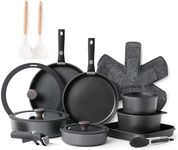 SENSARTE 24 Piece Pots and Pans Set