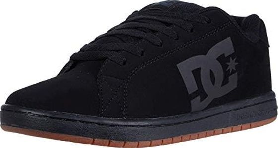 DC Shoes Men's Gaveler Skate Shoe, 11 Black