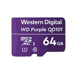 Western Digital WD Purple 64GB Surveillance and Security Camera Memory card for CCTV & WIFI Cameras (WDD064G1P0C)