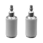 2 Pieces Fuel Filter for Chainsaw Trimmers Blower Edger Compatible with Husqvarna Replace Part 530095646