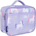 Wildkin Kids Insulated Lunch Box Bag for Boys & Girls, Reusable Kids Lunch Box is Perfect for Early Elementary Daycare School Travel, Ideal for Hot or Cold Snacks & Bento Boxes (Unicorn)