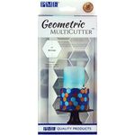 PME Geometric Multi cutter for Cake Design - Hexagon, Medium Side, 1-Inch,White