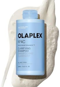 Olaplex No. 4C Bond Maintenance Clarifying Shampoo, Deep Cleans, Softens, Restores Shine, & Clarity, For All Hair Types Experiencing Product Buildup or Excess Oil,250 ML
